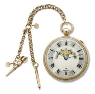 Три редких модели винтажных часов с фазой Луны