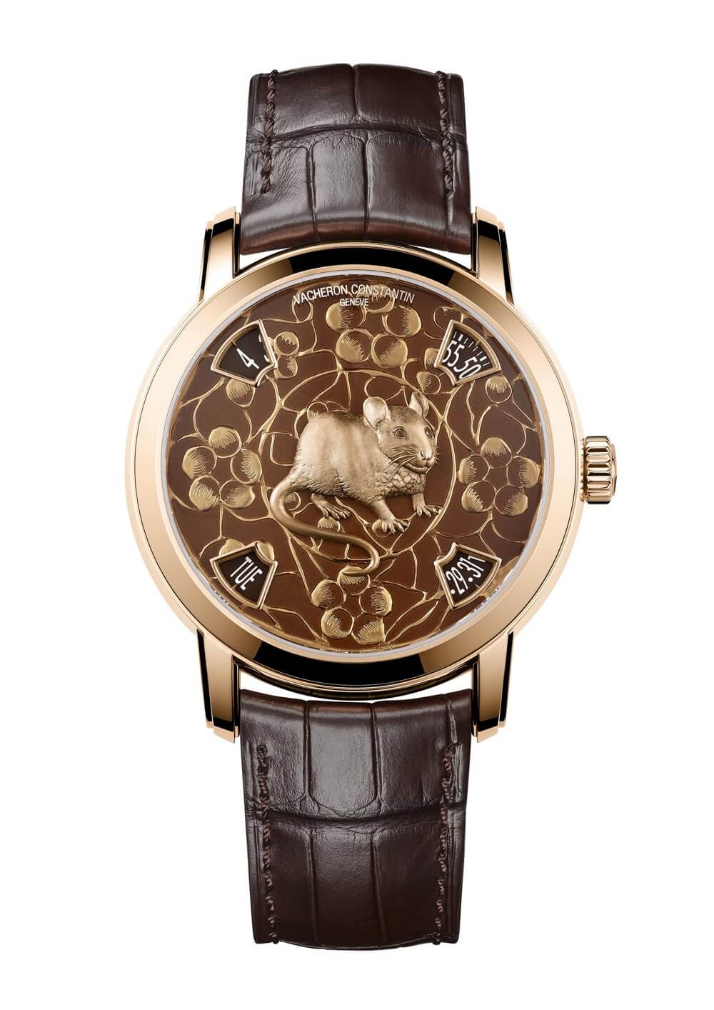 Год Крысы с часами Vacheron Constantin Métiers d’Art The Legend of the Chinese Zodiac − Year of the Rat