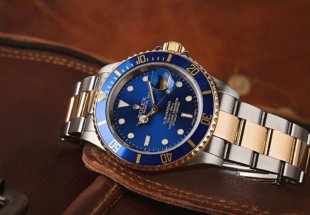 Rolex Submariner с ярко-синим циферблатом и безелем