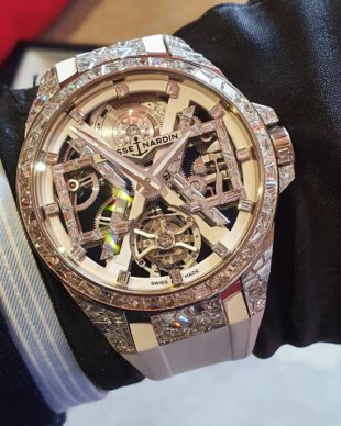 Ulysse Nardin Sparkling Blast: взрыв в мире ювелирно-часового искусства