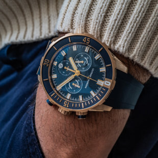 Обновленная коллекция Ulysse Nardin Diver Chronograph