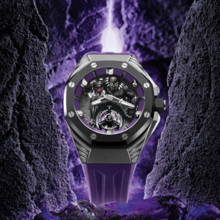 Часы Royal Oak Concept «Black Panther» − старт партнерства Audemars Piguet и Marvel Entertainment