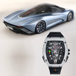 Часы McLaren Speedtail RM 40-01: совместная работа Richard Mille и McLaren