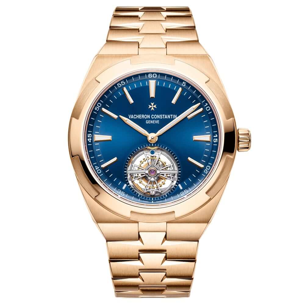 Часы Vacheron Constantin Overseas Tourbillon розовое золото