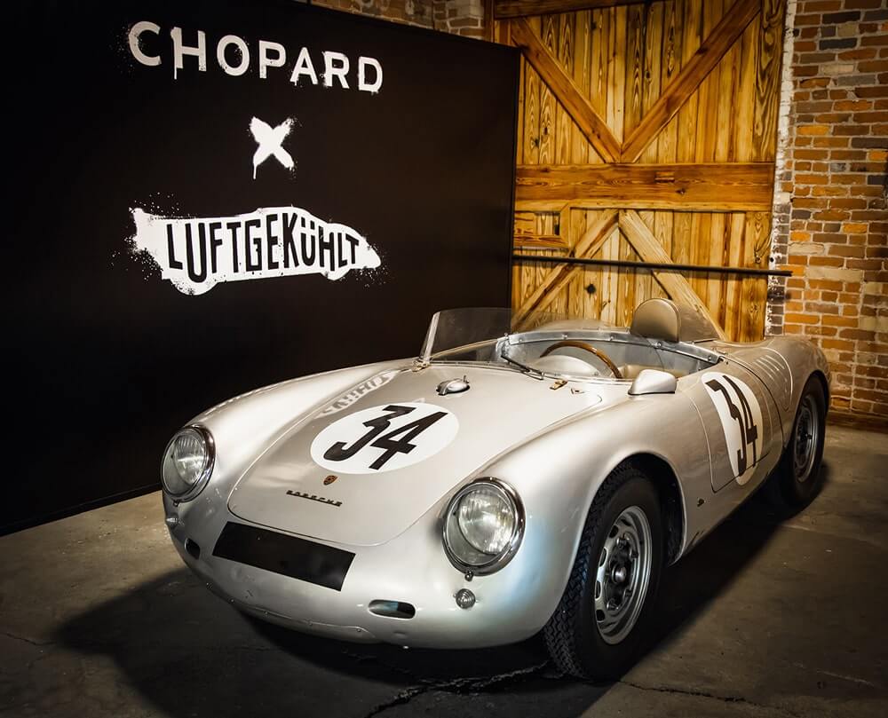 Часы Chopard Mille Miglia GTS Luftgekühlt Edition вдохновлены автомобилем Porsche 550A Spyder 1956 года